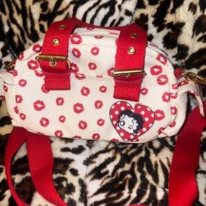 Betty boop Mini Duffel crossbody